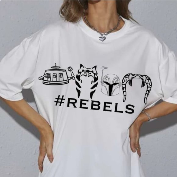 Ahsoka Tano, Chopper, Sabine, Hera Feminist Rebels Shirt, Rebels Show - Picture 1 of 3